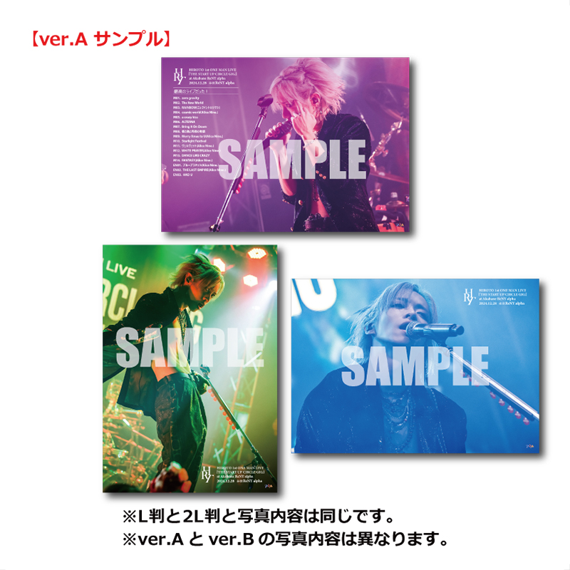 【ver.A】2L判 5/4 SHINJUKU ReNY公演