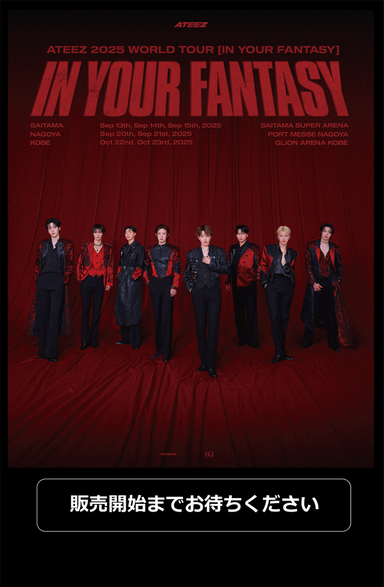 セブンメモカ商品サンプル]ATEEZ 2025 WORLD TOUR [IN YOUR FANTASY